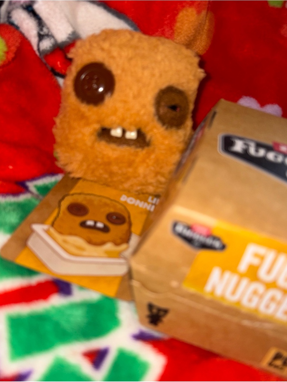 Fuggler Fugg Nugget Lil Donnie Plush Chicken Nugget Keychain  NEW QUICK SHIP